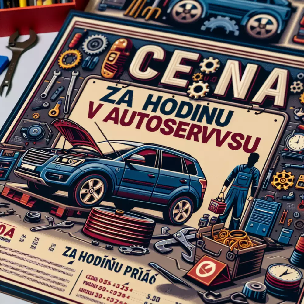 cena za hodinu práce v autoservisu