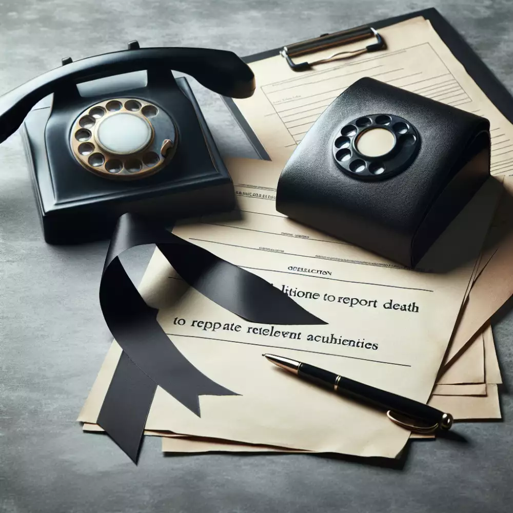 oznamovací povinnost při úmrtí
